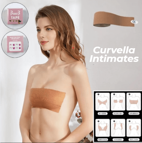 3x1 + 🚚Gratis | 2 Calzas Push-Up Curvella™ + Boob Tape ¡DE REGALO!