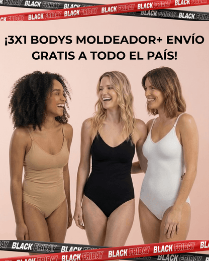 3x1 +🚚 Gratis | Body Moldeador Curvella™